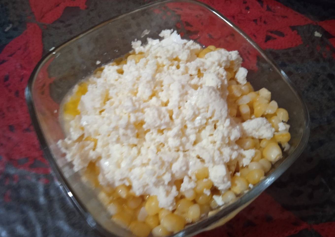 Elote preparado estilo Carmen