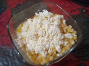 Una foto de elote preparado
