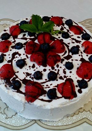 Tejszínes eper torta 🍓🍰 recept fotója