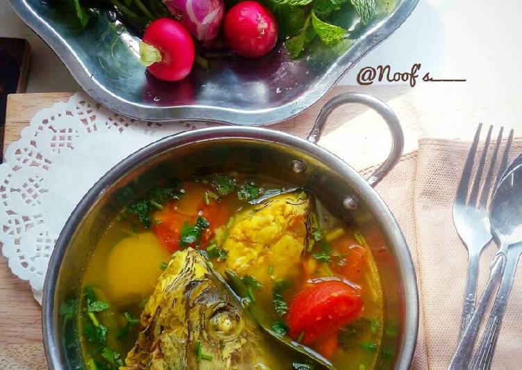 Bablou | بابلوه | Arabic Sour Fish Soup (Omani Style)