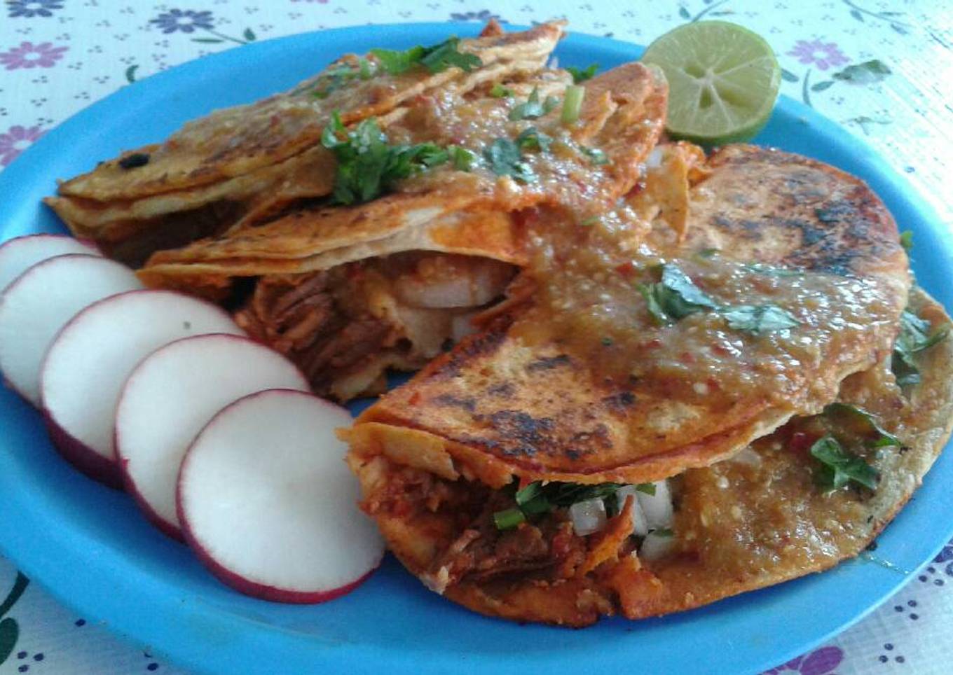 Tacos de barbacoa "estilo Guadalajara" 😈