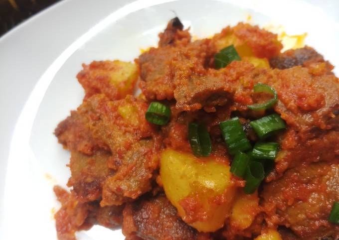 Resep Rendang super simple, Bikin Ngiler