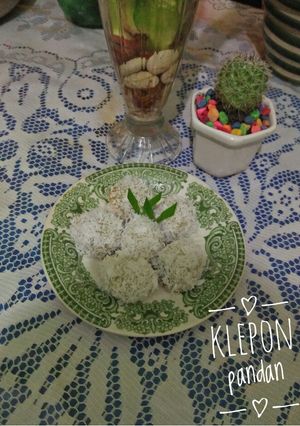Foto resep Klepon Pandan
