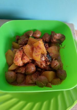 Foto resep Semur Ayam Pedas Manis