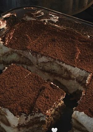 O poză a rețetei Mini tiramisu proteic.