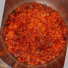 A picture of Mithi boondi.