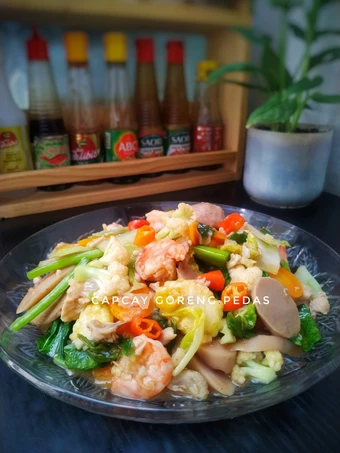 Easy Steps to Make Capcay Goreng Pedas the  Makes Drooling Tasty