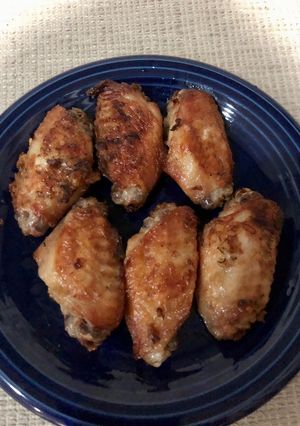 รูปของ ปีกไก่ทอด สูตรหมักซีอิ๊วขาว โดย Air Fryer