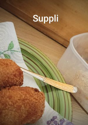 Foto resep Suppli (Bola Risotto yang Digoreng Isi Mozarella khas Italia)