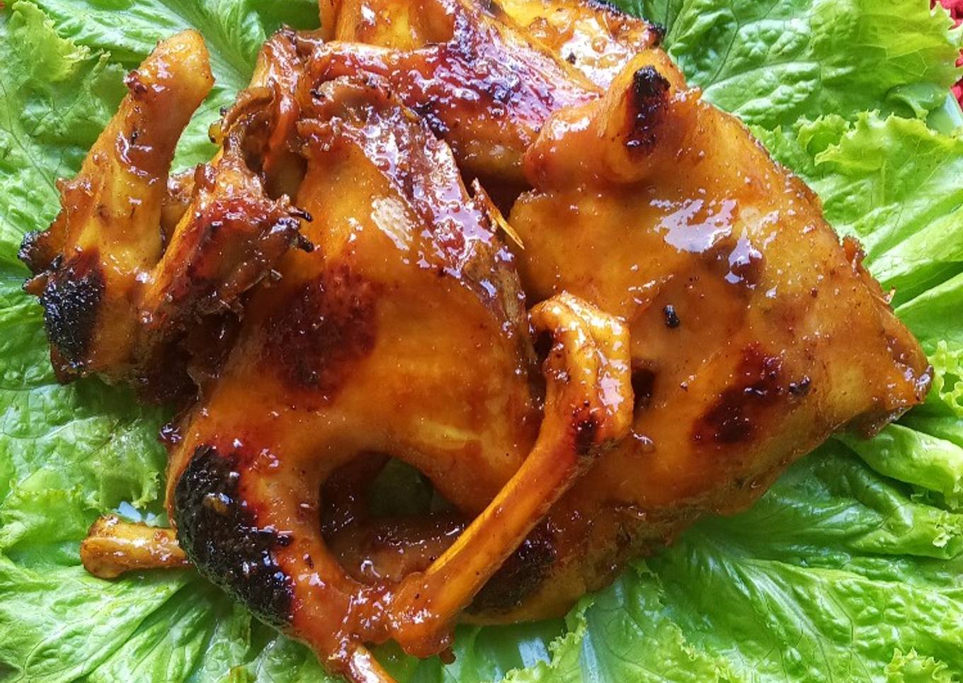 Resep Ayam bakar gurih Anti Gagal