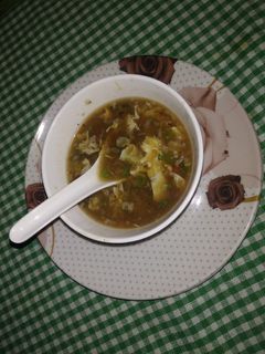 চিকেন ভেজিটেবল স্যুপ(chicken vegetable soup recipe in  Bengali) রেসিপির প্রধান ছবি