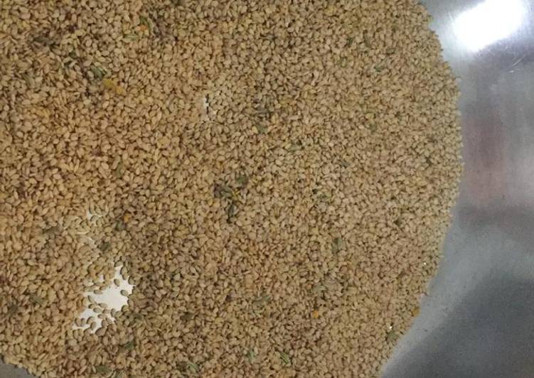 Recipe of Ultimate Sesame seeds mouth freshner