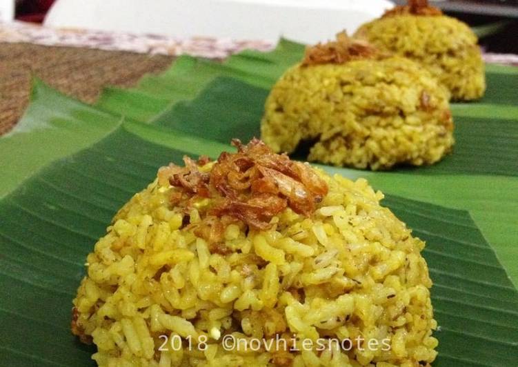 Resep Nasi Kuning Daun Pisang #BikinRamadanBerkesan Anti Gagal