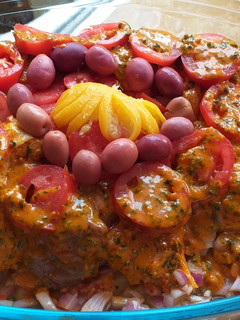 صورة لوصفة دجاج في الفرن