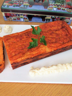 Una foto de Terrina de pimientos de piquillo