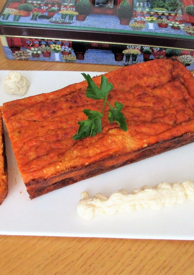 Una foto de Terrina de pimientos de piquillo