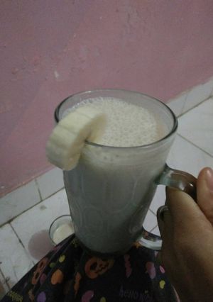 Foto resep Banana smoothie