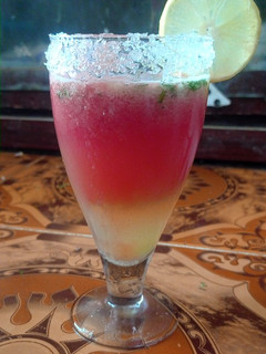 A picture of Sunset mocktail.