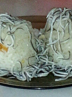 Una foto de Arroz con angulas