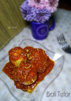 Foto resep Bali Telor #SeninSemangat #Ketopad