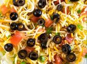 A picture of taco dip