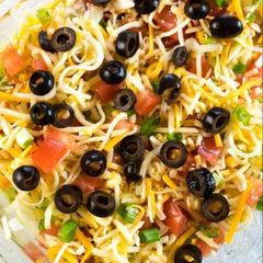 A picture of Taco Dip.