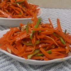 Instant Carrot Achar A picture of Instant Carrot Achar.