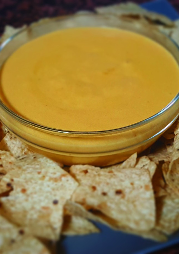 Una foto de Salsa de queso para nachos
