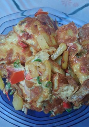 Foto resep Telur Dadar Kentang