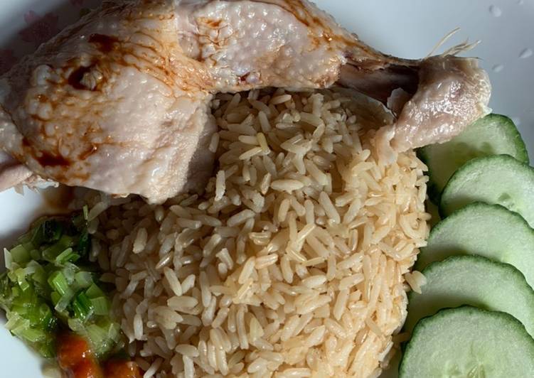 Easiest Way to Make Homemade Singaporean Chicken Rice