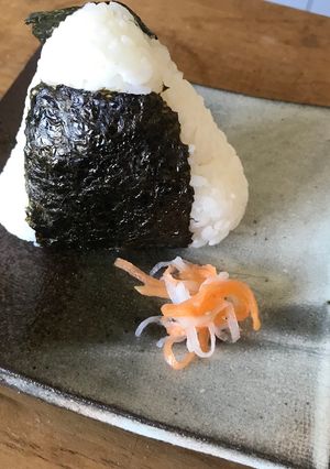 A picture of Easy and Clean Rice Ball (Onigiri).