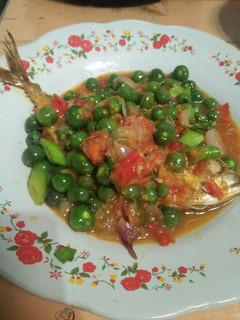 Foto resep Sambal leunca ikan asin peda