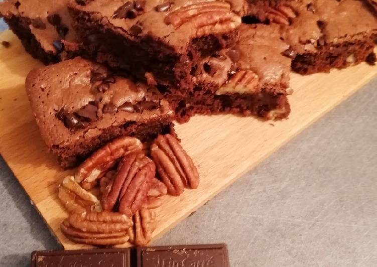 La façon simple de faire des recettes Brownies Délicieux garanti