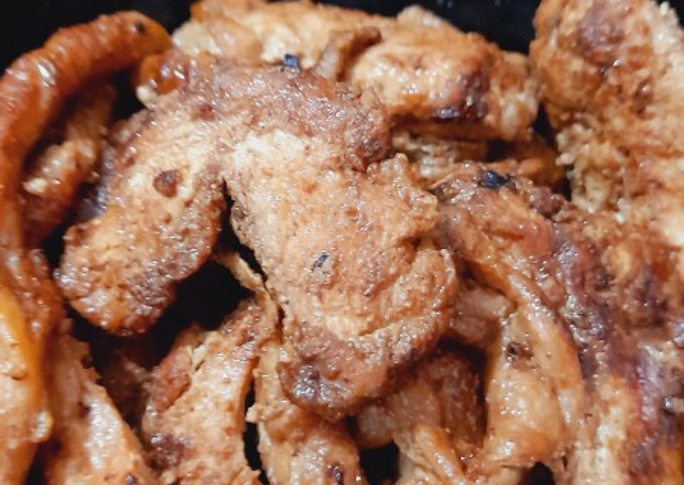 Fillet Ayam Bakar Teflon (Sate ayam tanpa tusuk)