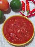 Sambal Tempong Mentah