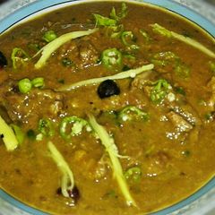 A picture of Rajasthani Daal Gosht.