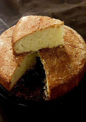 عکسی از دستور کیک نارگیلی