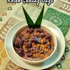 Kolak Gadung Ungu-レシピのメイン写真