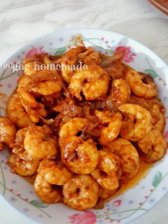 Foto resep Udang Saus Inggris