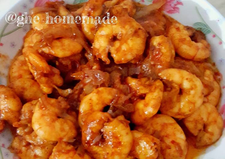 Resep Udang Saus Inggris yang enak