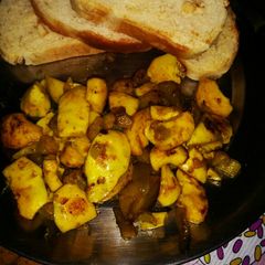 A picture of Bread with Egg toss.