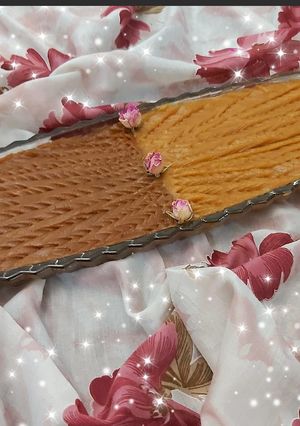 عکسی از دستور حلوا شکلاتی و حلوا شیر خوشمزه😍😋