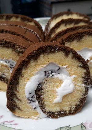 Foto resep Hurricane choco swissroll