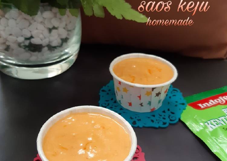 490. Saos keju homemade (ala recheese)