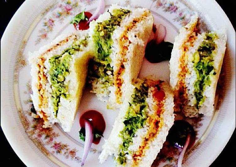 Steps to Prepare Speedy Tricolour sandwich