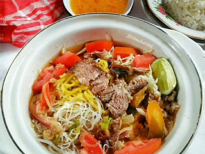 Cara Bikin Soto Mie Bogor Anti Gagal