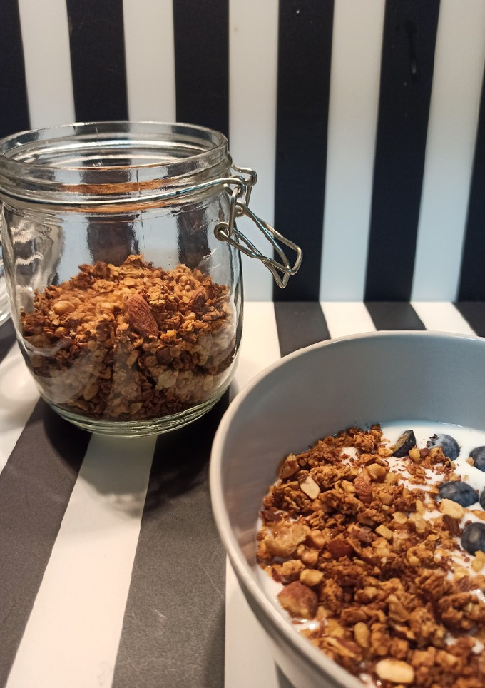 Una foto de Granola de frutos secos