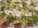 Tacos de chorizo con requesón en air fryer