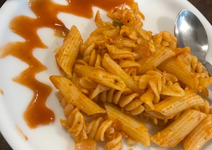 Pasta with 4 ingredients Recipe