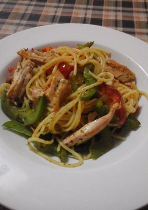 Una foto de Fideos rápidos